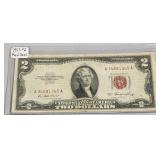 1953 $2 Red Seal Note