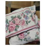 Pillow cases, table cloths and more.....