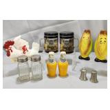 6 Sets of Salt & Pepper Shakers