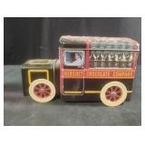 Vintage HERSHEY CHOCOLATE COMPANY Milk Truck Tin