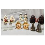 6 Sets of Salt & Pepper Shakers