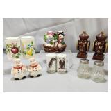 6 Sets of Salt & Pepper Shakers