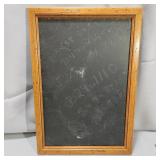 Vintage Chalkboard in Wooden Frame