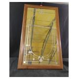 Decorative wall mirror 19 x 33