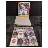 Baseball and basketball cards including Jake