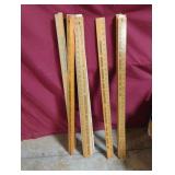 Yard sticks