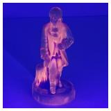 Boyd Glass Cadmium Colonial Figure
