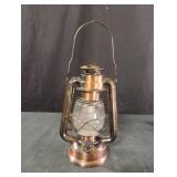 Metal battery powered lantern
