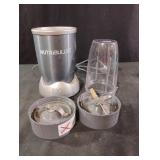 Magic Bullet NutriBullet blender. Powers on