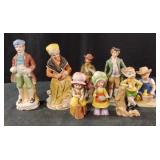 Vintage porcelain figurines
