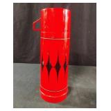 Vintage Aladdin Vanguard Pint Thermos Bottle Red