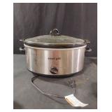 Crock-Pot. Powers on