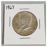 1967 Kennedy Half Dollar (40% Silver)