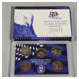2001 United States State Quarters Proof Set