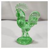 Light Green Standing Rooster Figure