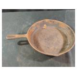 Vintage 10 1/2 cast iron frying pan
