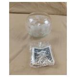 Vintage Original World Globe floating candle