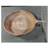 Vintage cast iron frying pan