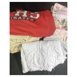 Bed sheets, and pillowcases