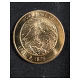 1976 Deadwood Centennial brass commemorative
