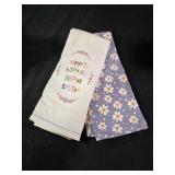Easter towels kitchen towels