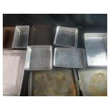Cookie sheets and cake pans