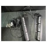 LED visor / windshield emergency strobe light bar