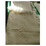 Vintage crochet bedspread. Size Queen
