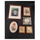 Floral wall decor