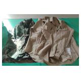 Army camo jacket and shirts