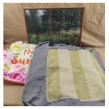 Mini flag and stand and more .....