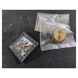 commemorative lapel pin for Hanging Rock State
