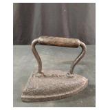 Vintage sad iron. No. 6