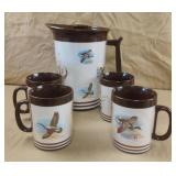 vintage West Bend Thermo-Serv Insulated Pitcher