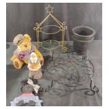 Display stands, plush bear and more.......
