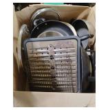 Baking pans, electric grill, pots and more ......
