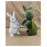 Bunny statues