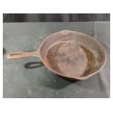Vintage cast iron frying pan