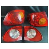 Full set of rear tail light