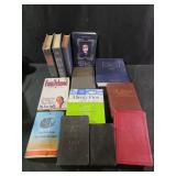 Books, hymnals, bibles, novels
