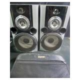 Sony speakers and CD book