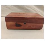 Lane cedar dresser trinket box