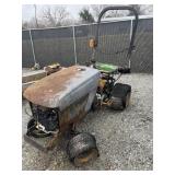 John Deere 2210 Compact Utility Tractor (fire