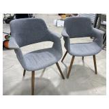 2 Padded Accent Chairs