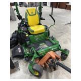 John Deere Z545 R Z Track Mower (fire damage)