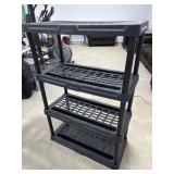 4 Tier Plastic Shelving Unit