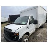 2014 E-350 17ft Box Truck (no battery) (needs