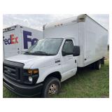 2015 Ford E-350 17ft Box Truck (runs stuck in