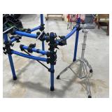 Simmons Electric Drum Rack / Pearl Cymbal Stand