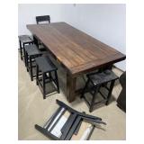 Dining Table w/ Stools & Bench
